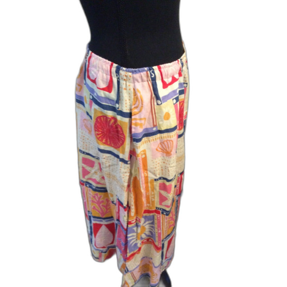 C&C California Large Maxi Skirt Beach Vaca Cruise Pockets - Picture 1 of 5